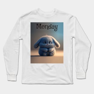 Mondays Bunny - Not Everyone Likes Mondays Long Sleeve T-Shirt